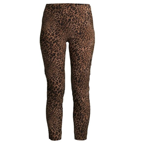 COPY - Time and Tru Women's Millennium Skinny Pants,  Leopard Print - Picture 6 of 6